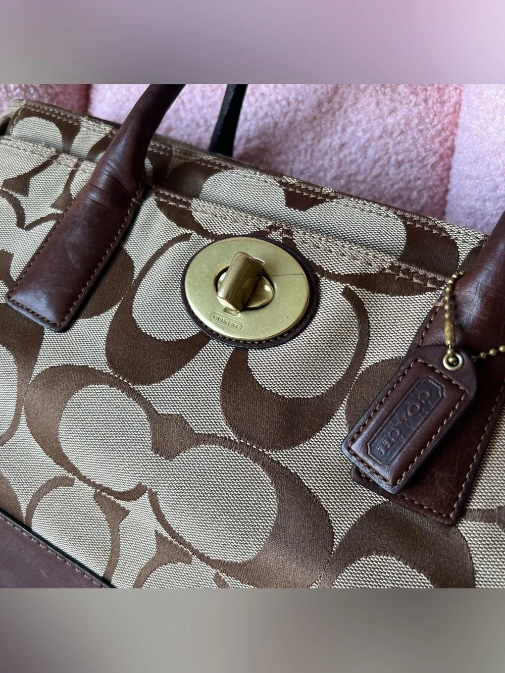 Coach madeline signature